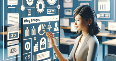 Illustration of Person selecting blog images in a camera) setting, with a determined mood.