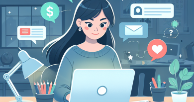 Illustration of Freelancer working at a laptop in a Content creation studio (lights setting, with a creative mood.