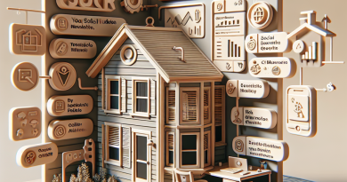 Illustration of Social media feed design mockup in a Home office setting, with a inspired mood.