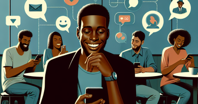 Illustration of Social media feed design mockup in a Café / Coffee shop setting, with a happy mood.