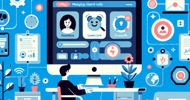 Illustration of Machine analyzing data in a Home office setting, with a happy mood.